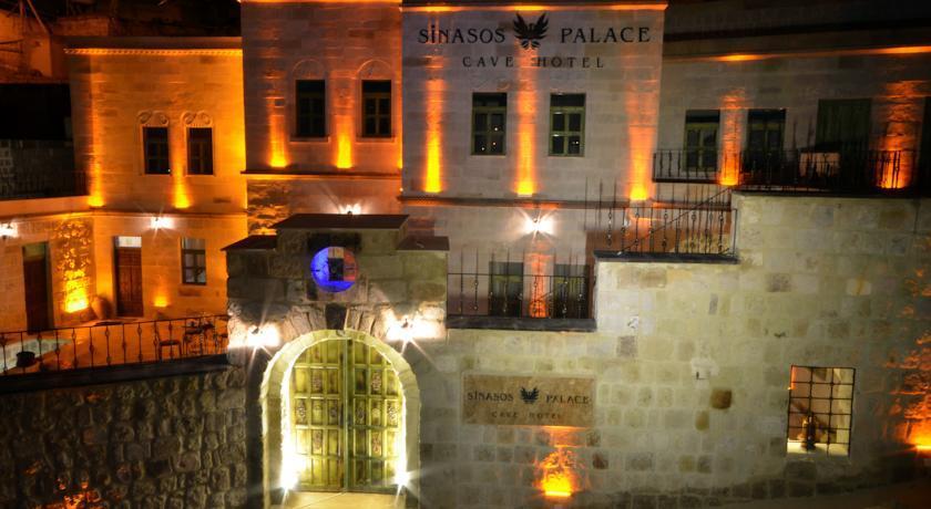 Sinasos Palace Cave Hotel 어굽 외부 사진